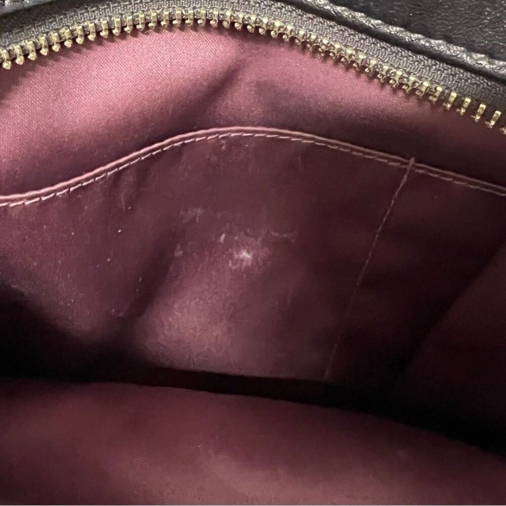 Coach signature Maggie tan shoulder handbag purse - Picture 8 of 10
